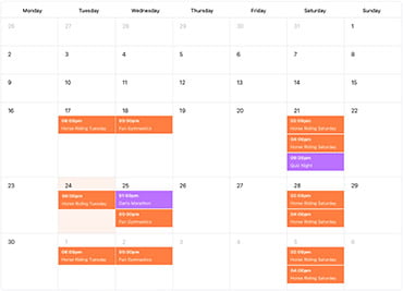 4AL > All Events Calendar